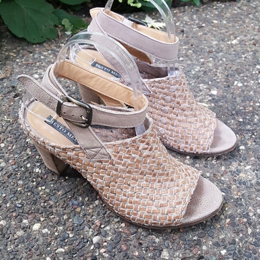 Sesto Meucci | Woven Leather Sandal